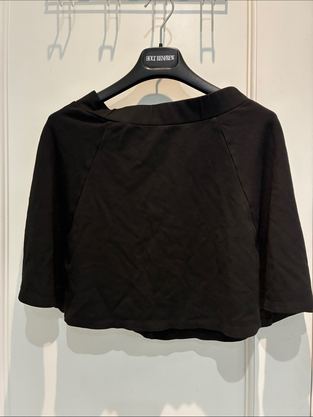 H&M Black A-Line Skirt